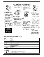 Preview for 10 page of Indesit WM 12 X Instructions For Installation And Use Manual