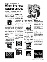 Preview for 11 page of Indesit WM 12 X Instructions For Installation And Use Manual