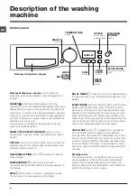 Preview for 6 page of Indesit WMPG 742 Instructions For Use Manual