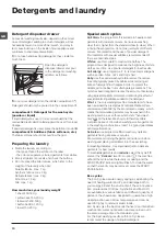 Preview for 10 page of Indesit WMPG 742 Instructions For Use Manual