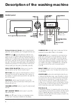 Preview for 6 page of Indesit WMUD 843 Instructions For Use Manual