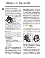 Preview for 70 page of Indesit XWA 71283 Instructions For Use Manual