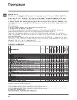 Preview for 56 page of Indesit XWA 81283 Instructions For Use Manual