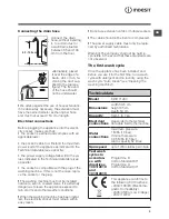 Предварительный просмотр 3 страницы Indesit XWD 71283 Instructions For Use Manual