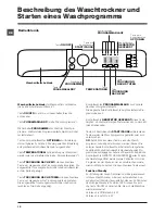 Preview for 18 page of Indesit XWDA 751480 Instructions For Use Manual