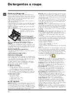 Preview for 34 page of Indesit XWDA 751480 Instructions For Use Manual