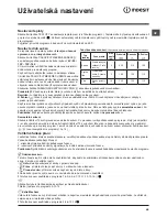 Preview for 45 page of Indesit XWDA 751480 Instructions For Use Manual