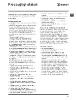 Preview for 65 page of Indesit XWDA 751480 Instructions For Use Manual