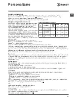 Preview for 69 page of Indesit XWDA 751480 Instructions For Use Manual