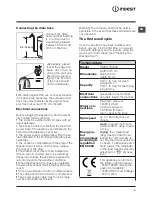 Предварительный просмотр 3 страницы Indesit XWDA 751680 Instructions For Use Manual