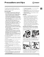 Preview for 5 page of Indesit XWDE 1071481 Instructions For Use Manual