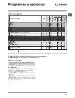 Preview for 37 page of Indesit XWDE 1071481 Instructions For Use Manual