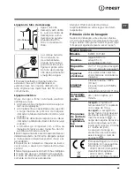 Preview for 45 page of Indesit XWDE 1071481 Instructions For Use Manual