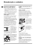 Preview for 46 page of Indesit XWDE 1071481 Instructions For Use Manual