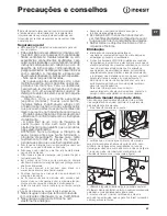 Preview for 47 page of Indesit XWDE 1071481 Instructions For Use Manual