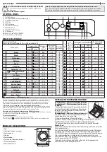 Indesit XWDE 961480X Quick Manual preview