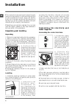 Preview for 2 page of Indesit XWE 61451 Instructions For Use Manual