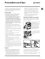 Предварительный просмотр 5 страницы Indesit XWE 81283 Instructions For Use Manual