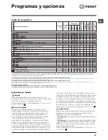 Предварительный просмотр 23 страницы Indesit XWE 81283 Instructions For Use Manual