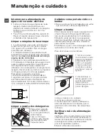 Предварительный просмотр 32 страницы Indesit XWE 81283 Instructions For Use Manual