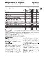 Предварительный просмотр 37 страницы Indesit XWE 81283 Instructions For Use Manual