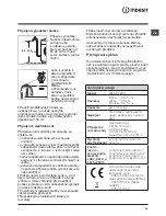 Предварительный просмотр 45 страницы Indesit XWE 81283 Instructions For Use Manual