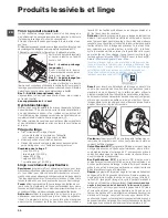 Preview for 22 page of Indesit XWSA 61253 Instructions For Use Manual