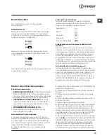 Preview for 79 page of Indesit XWSA 61253 Instructions For Use Manual