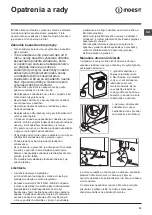 Preview for 33 page of Indesit XWSNE 61253 Instructions For Use Manual