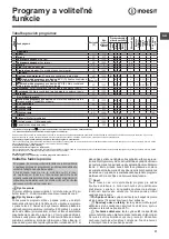 Preview for 37 page of Indesit XWSNE 61253 Instructions For Use Manual