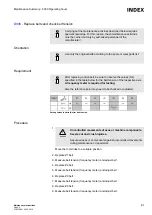 Preview for 87 page of Index G200.2 Maintenance Instruction