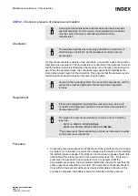 Preview for 21 page of Index MS16-6 Operating Instructions Manual