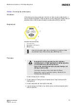 Preview for 65 page of Index MS16-6 Operating Instructions Manual