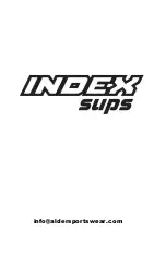 Preview for 13 page of Index Sups Owner'S Manual