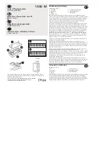 Indexa 1000M Owner'S Manual preview