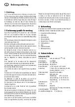 Preview for 2 page of Indexa VT35 Operating Instructions Manual