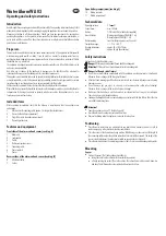 Preview for 7 page of Indexa WA 03 Operating And Safety Instructions Manual