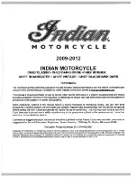 Preview for 2 page of Indian Motorcycle Chief BlackhawkDark Service Manual