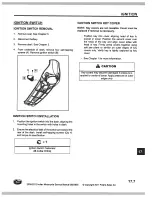 Preview for 289 page of Indian Motorcycle Chief BlackhawkDark Service Manual