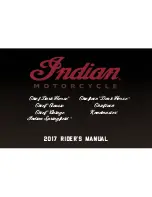 Indian Motorcycle Chief Classic Owners Manualual preview