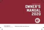 Indian Motorcycle Chief Dark Horse 2020 Owner'S Manual preview