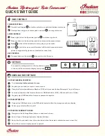 Preview for 2 page of Indian Motorcycle Ride Command Quick Start Manual