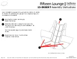 Indiana Furniture Fifteen Lounge 15-INSERT Assembly Instructions preview