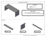 Indiana Furniture One 10 Split Top Parsons Table Quick Start Manual preview