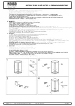 Preview for 2 page of Indigo OU412NW24 Instructions