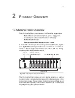 Предварительный просмотр 7 страницы IndigoVision 10-Channel Rack Hardware Manual