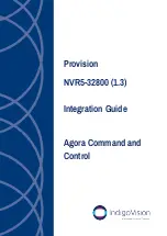 IndigoVision Provision NVR5-32800 Integration Manual предпросмотр