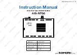 Предварительный просмотр 1 страницы INDIWORK A-LINK2-NTG6 Instruction Manual