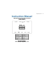 Предварительный просмотр 1 страницы INDIWORK IW04-MB14 Instruction Manual