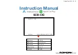 INDIWORK SCB-CIC Instruction Manual preview